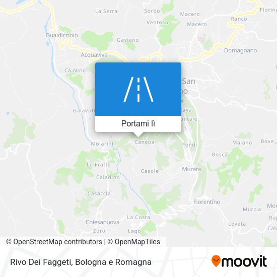 Mappa Rivo Dei Faggeti