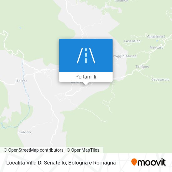 Mappa Località Villa Di Senatello