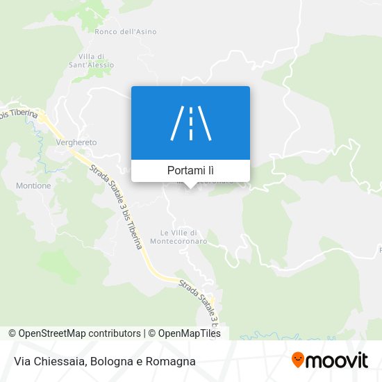 Mappa Via Chiessaia