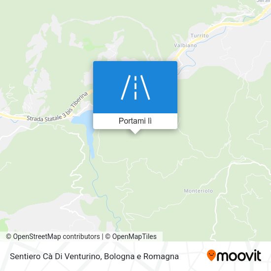 Mappa Sentiero Cà Di Venturino