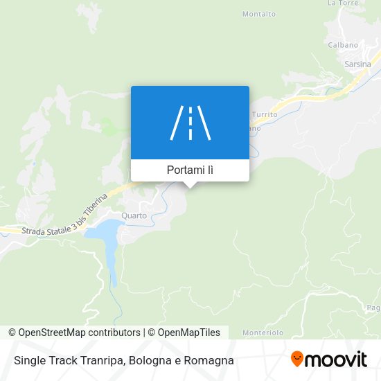 Mappa Single Track Tranripa