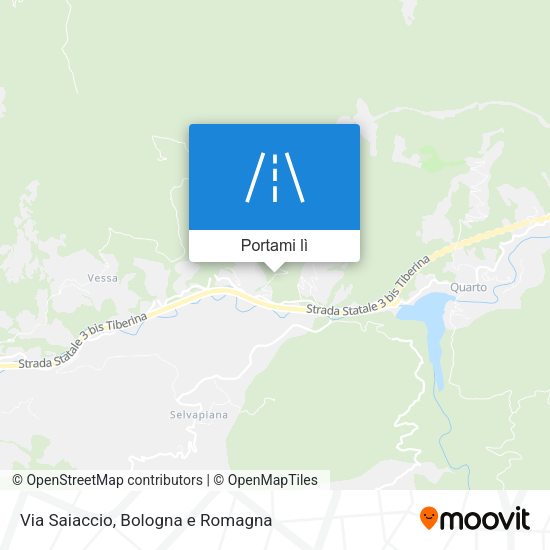 Mappa Via Saiaccio