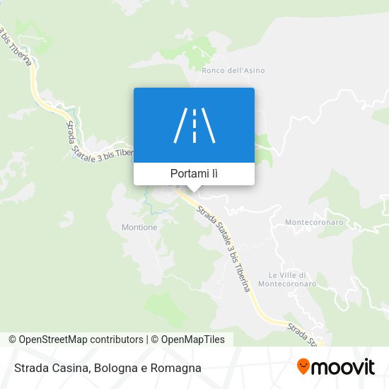 Mappa Strada Casina