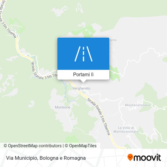 Mappa Via Municipio