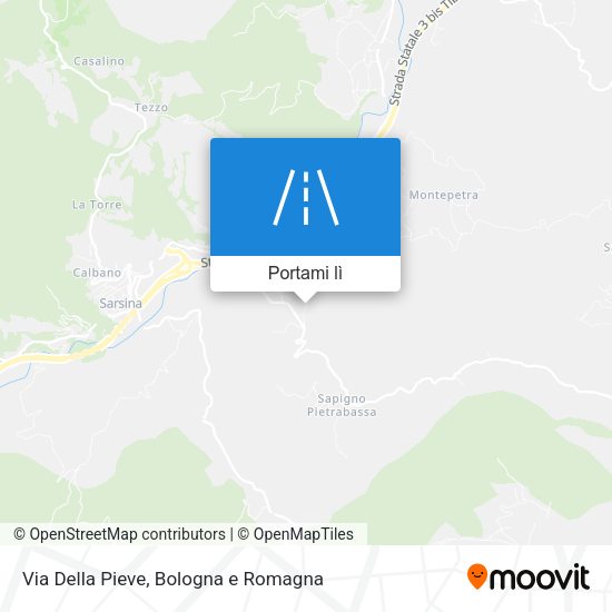 Mappa Via Della Pieve