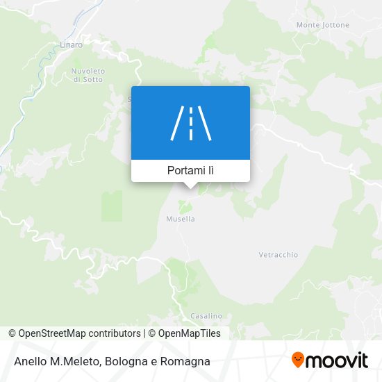 Mappa Anello M.Meleto