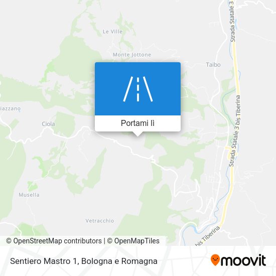 Mappa Sentiero Mastro 1