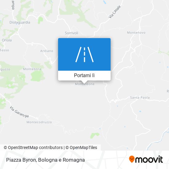 Mappa Piazza Byron