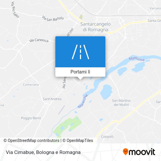 Mappa Via Cimabue