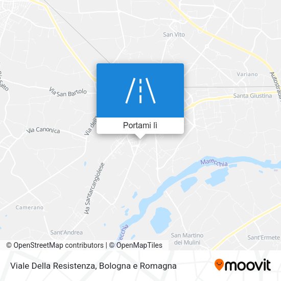Mappa Viale Della Resistenza