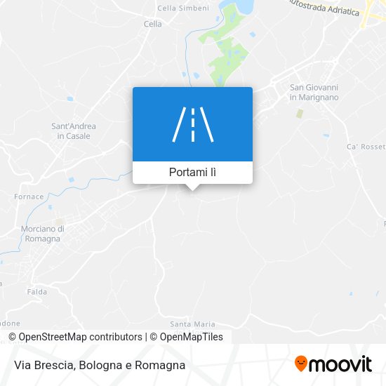 Mappa Via Brescia