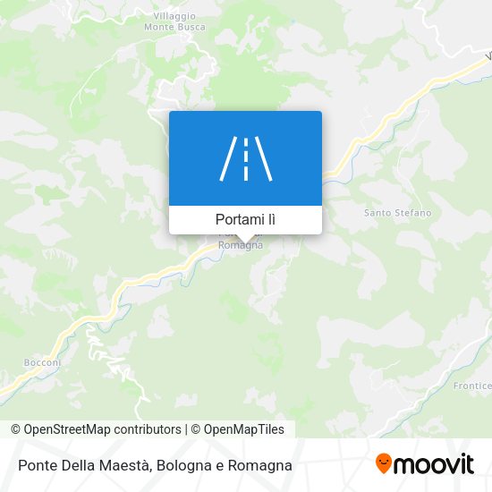 Mappa Ponte Della Maestà