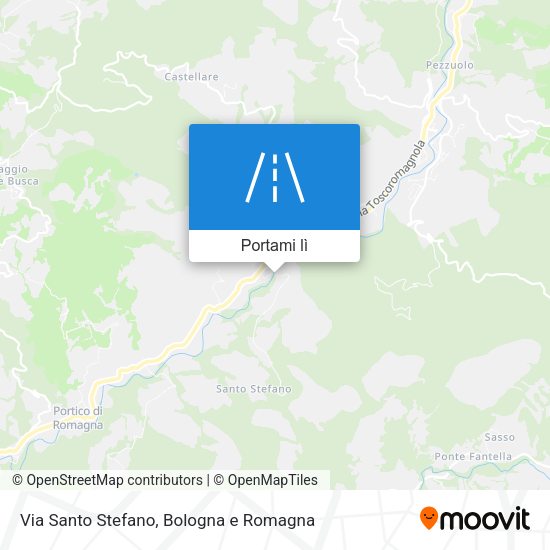 Mappa Via Santo Stefano