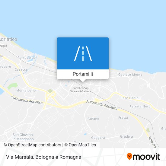 Mappa Via Marsala