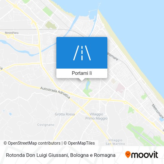 Mappa Rotonda Don Luigi Giussani