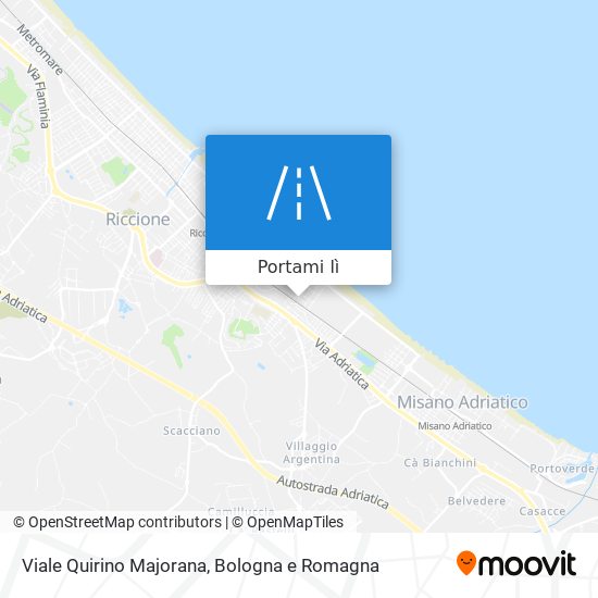 Mappa Viale Quirino Majorana