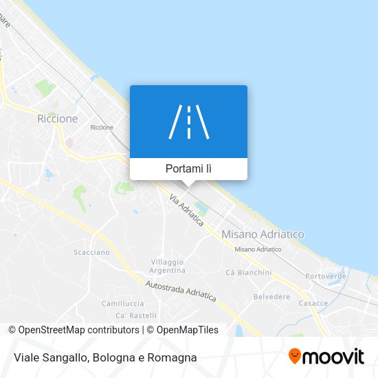 Mappa Viale Sangallo