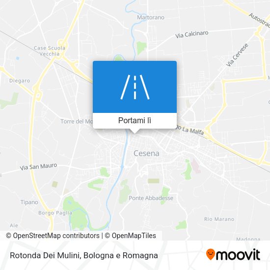 Mappa Rotonda Dei Mulini