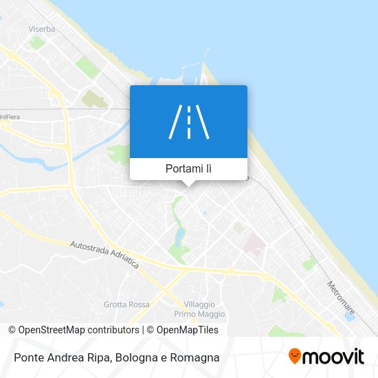 Mappa Ponte Andrea Ripa