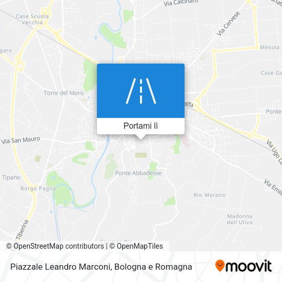 Mappa Piazzale Leandro Marconi