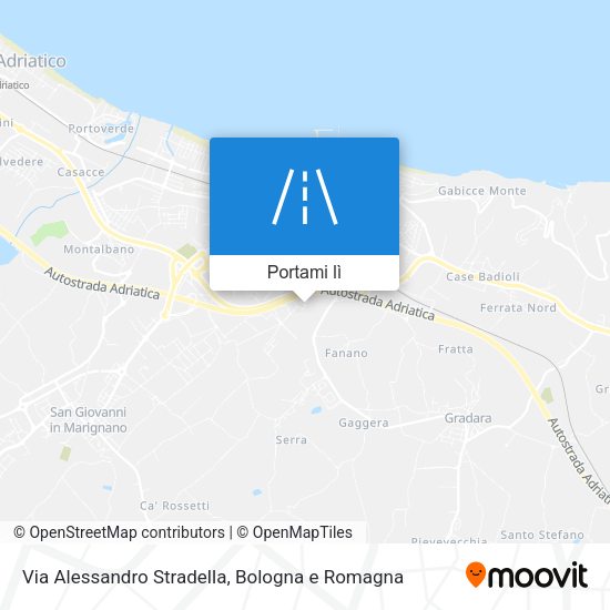 Mappa Via Alessandro Stradella