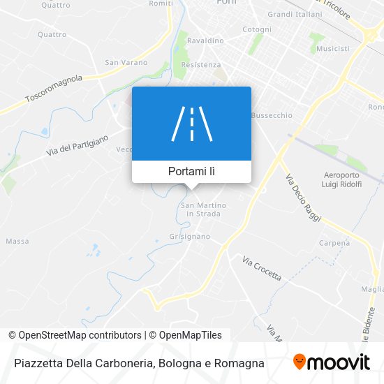 Mappa Piazzetta Della Carboneria