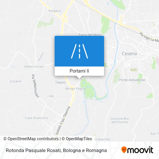 Mappa Rotonda Pasquale Rosati