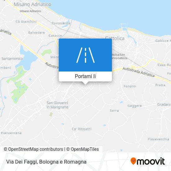 Mappa Via Dei Faggi