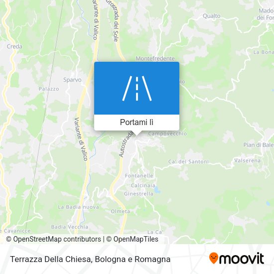 Mappa Terrazza Della Chiesa