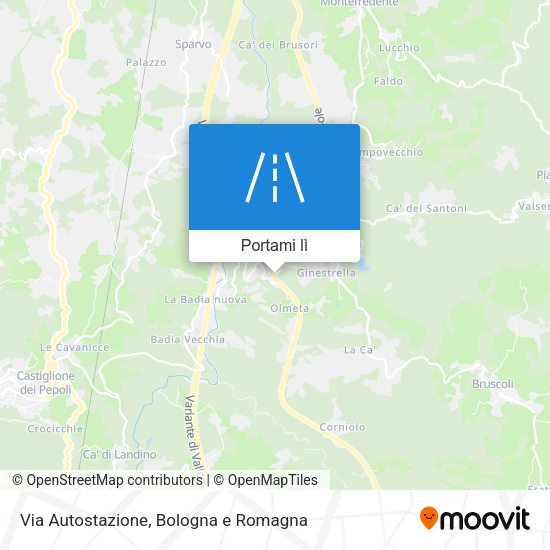 Mappa Via Autostazione