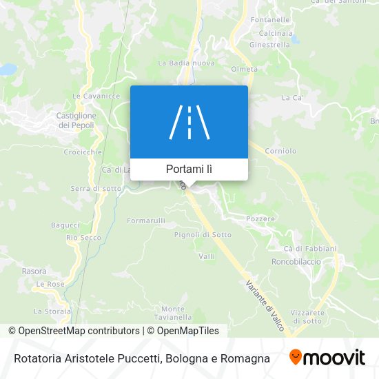 Mappa Rotatoria Aristotele Puccetti