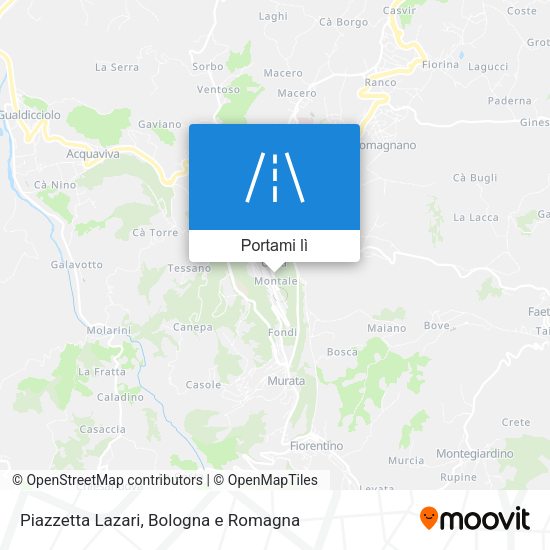 Mappa Piazzetta Lazari