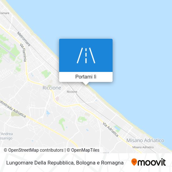 Mappa Lungomare Della Repubblica