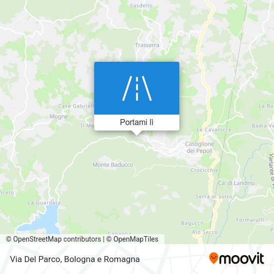 Mappa Via Del Parco