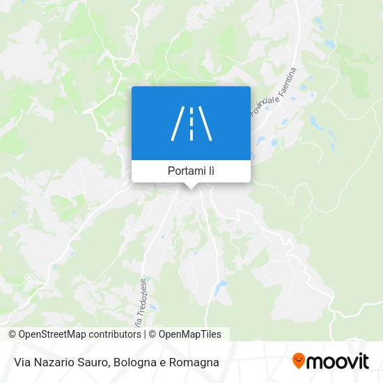 Mappa Via Nazario Sauro