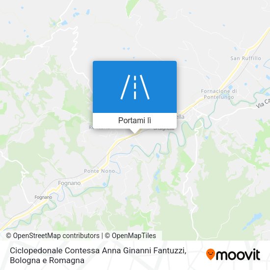Mappa Ciclopedonale Contessa Anna Ginanni Fantuzzi