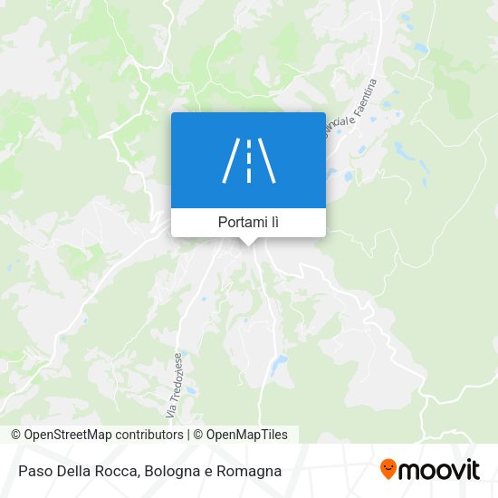 Mappa Paso Della Rocca