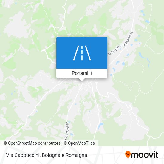 Mappa Via Cappuccini