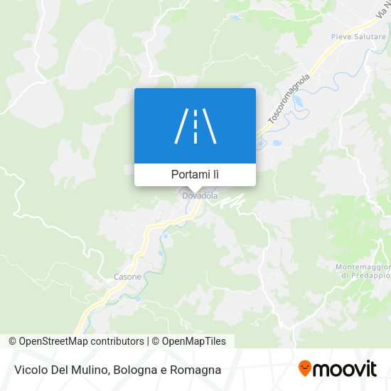 Mappa Vicolo Del Mulino