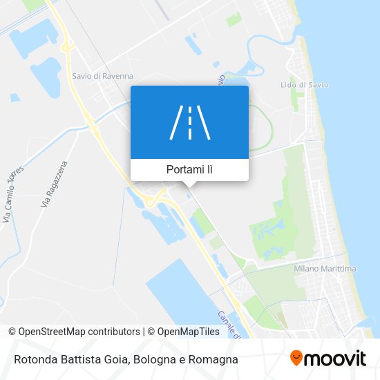 Mappa Rotonda Battista Goia