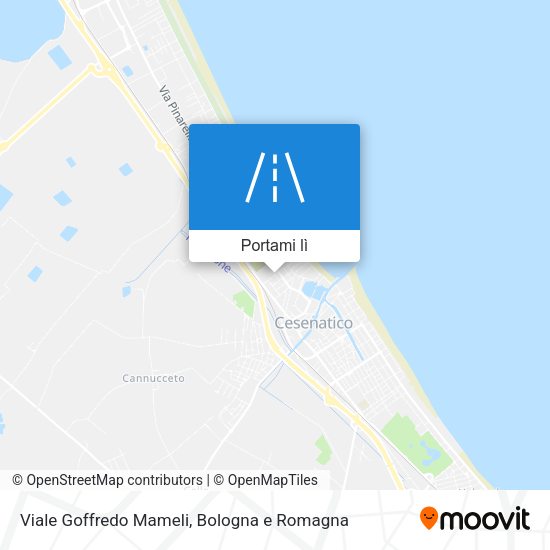 Mappa Viale Goffredo Mameli