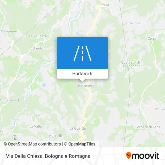 Mappa Via Della Chiesa