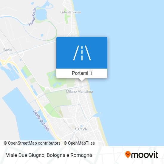 Mappa Viale Due Giugno