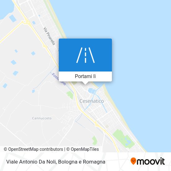 Mappa Viale Antonio Da Noli