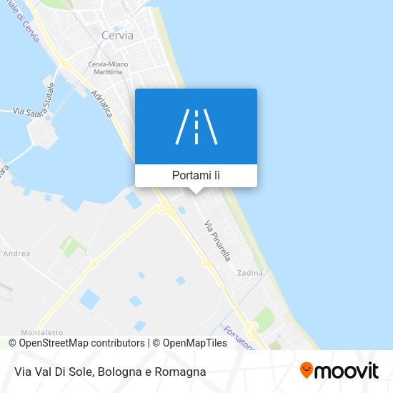 Mappa Via Val Di Sole