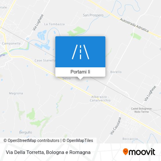 Mappa Via Della Torretta