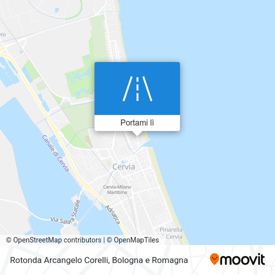 Mappa Rotonda Arcangelo Corelli