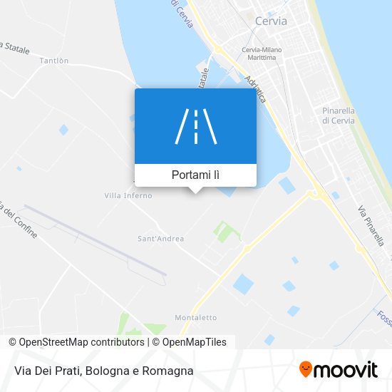 Mappa Via Dei Prati