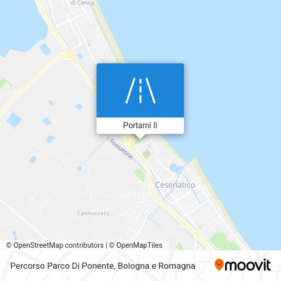 Mappa Percorso Parco Di Ponente
