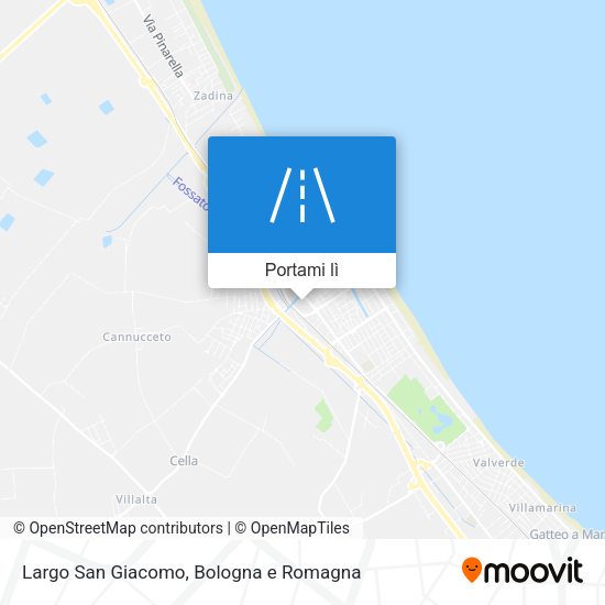 Mappa Largo San Giacomo